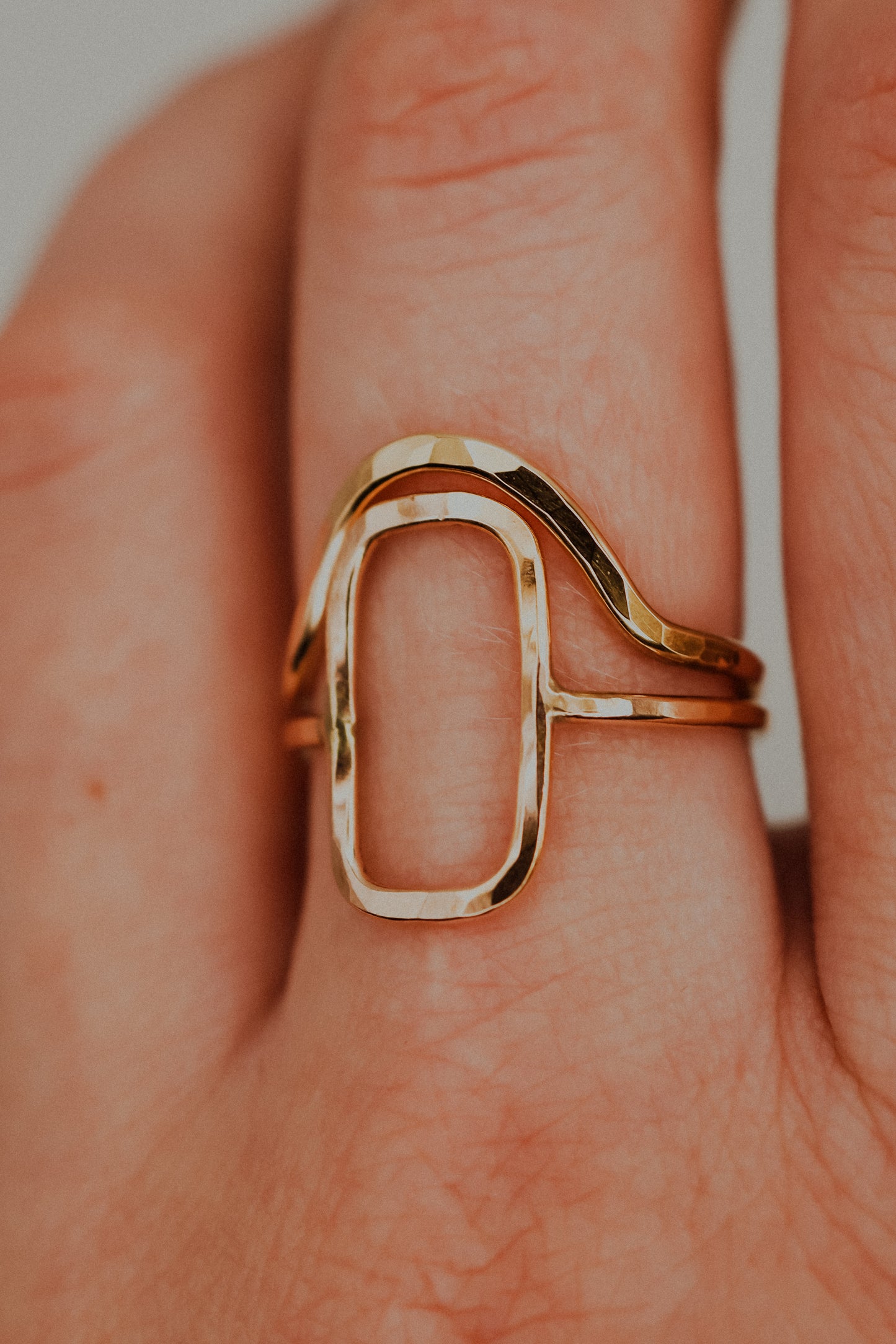Arc Ring, 14K Gold Fill