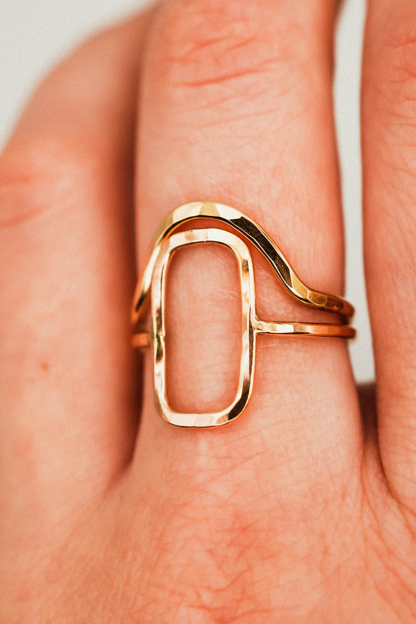 Arc Ring, 14K Gold Fill