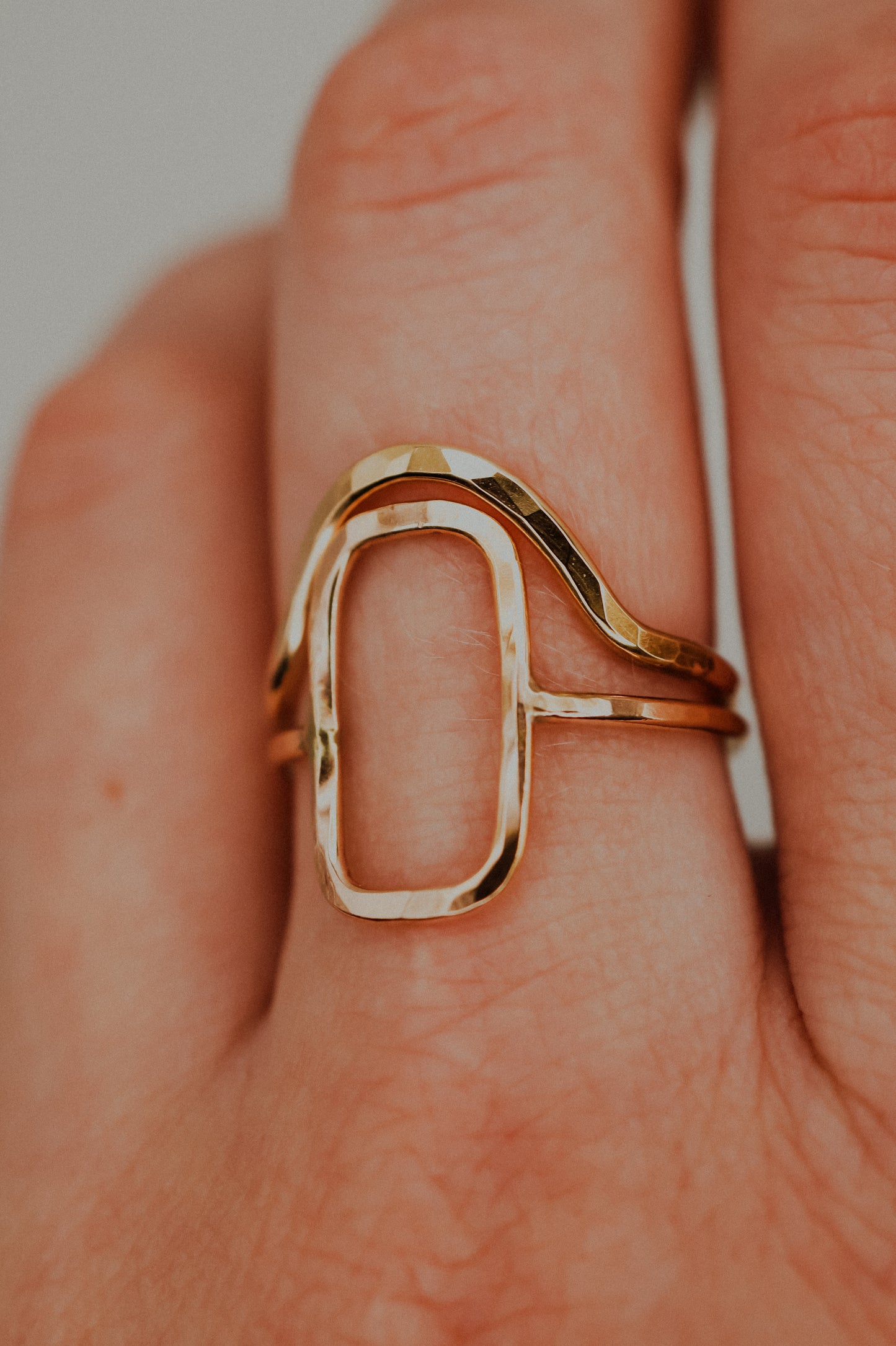 Arc Ring, 14K Gold Fill
