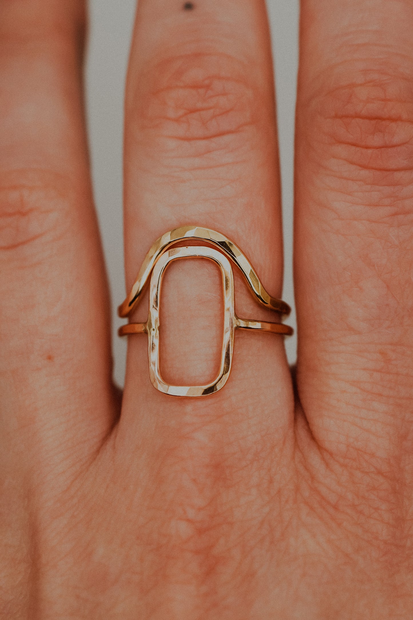 Arc Ring, 14K Gold Fill
