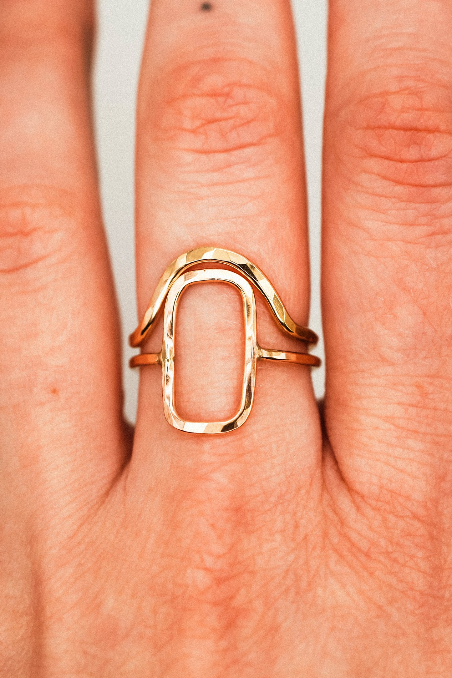 Arc Ring, 14K Gold Fill