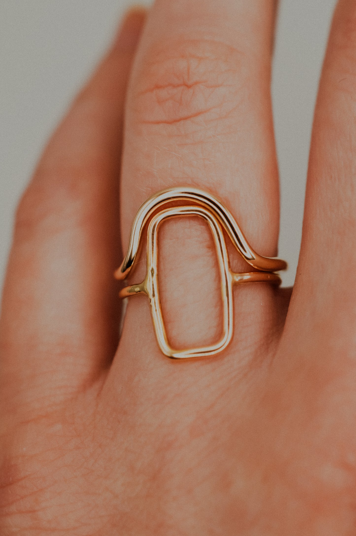 Arc Ring, 14K Gold Fill