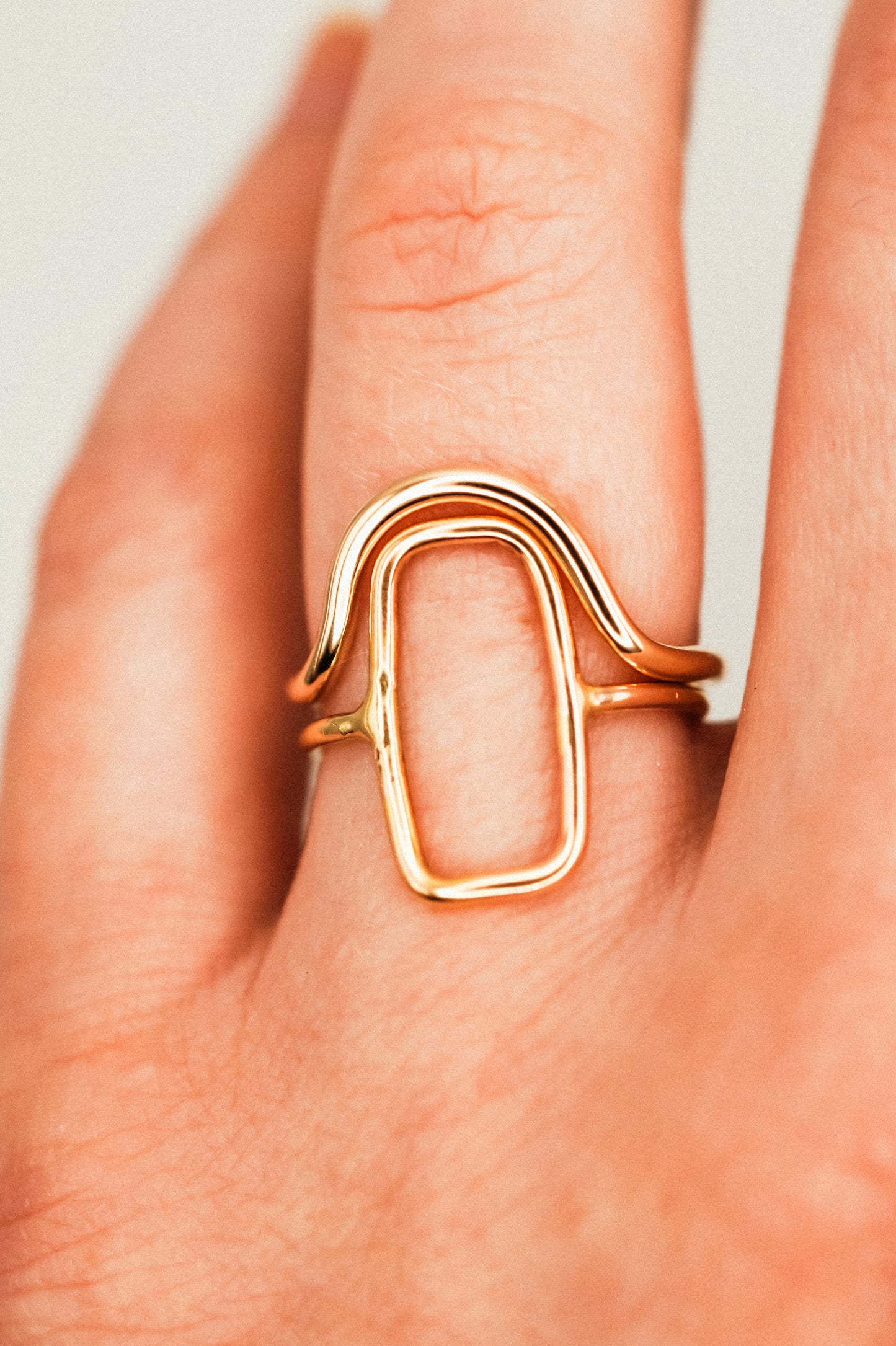 Arc Ring, 14K Gold Fill