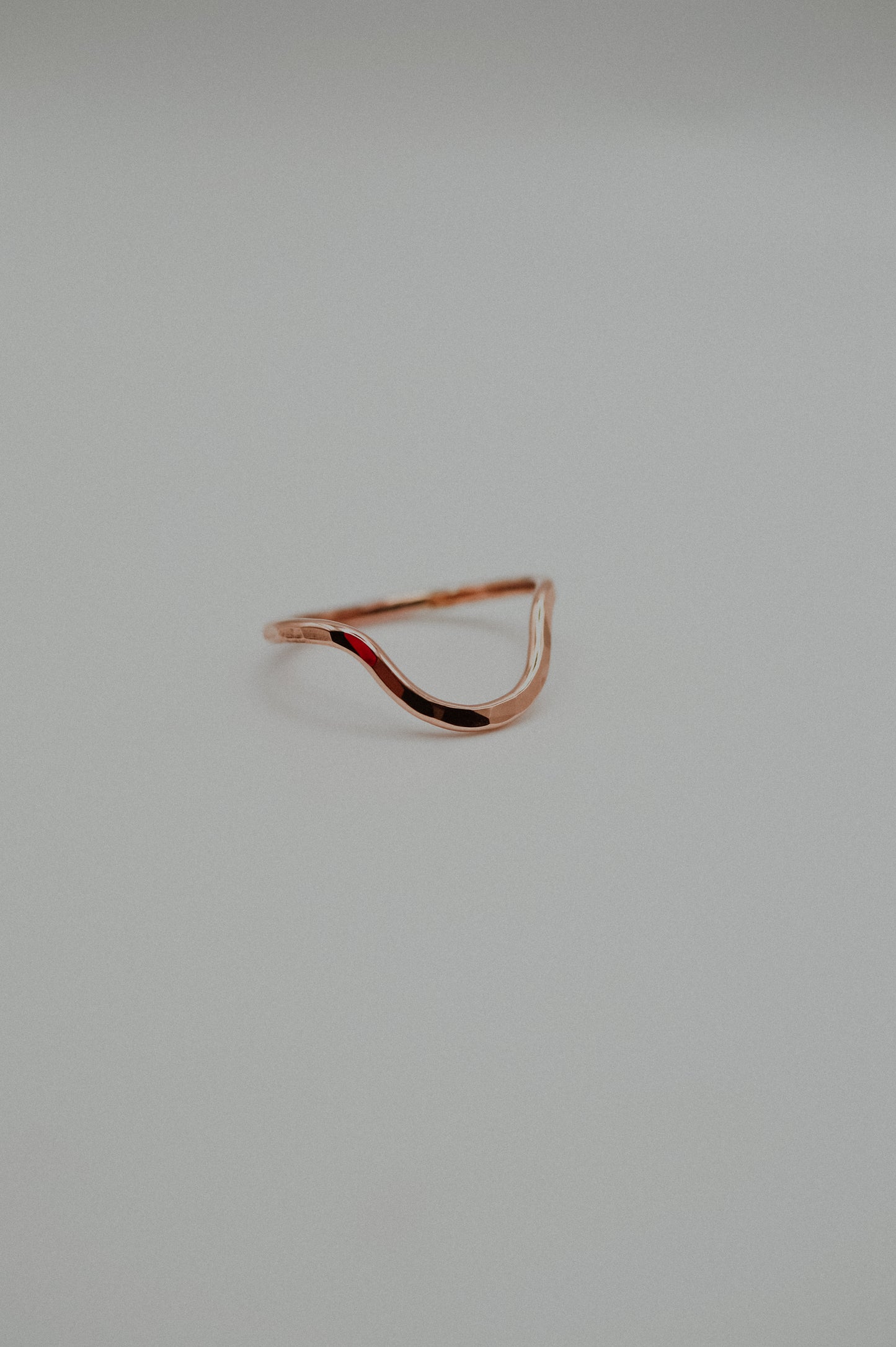 Arc Ring, 14K Rose Gold Fill