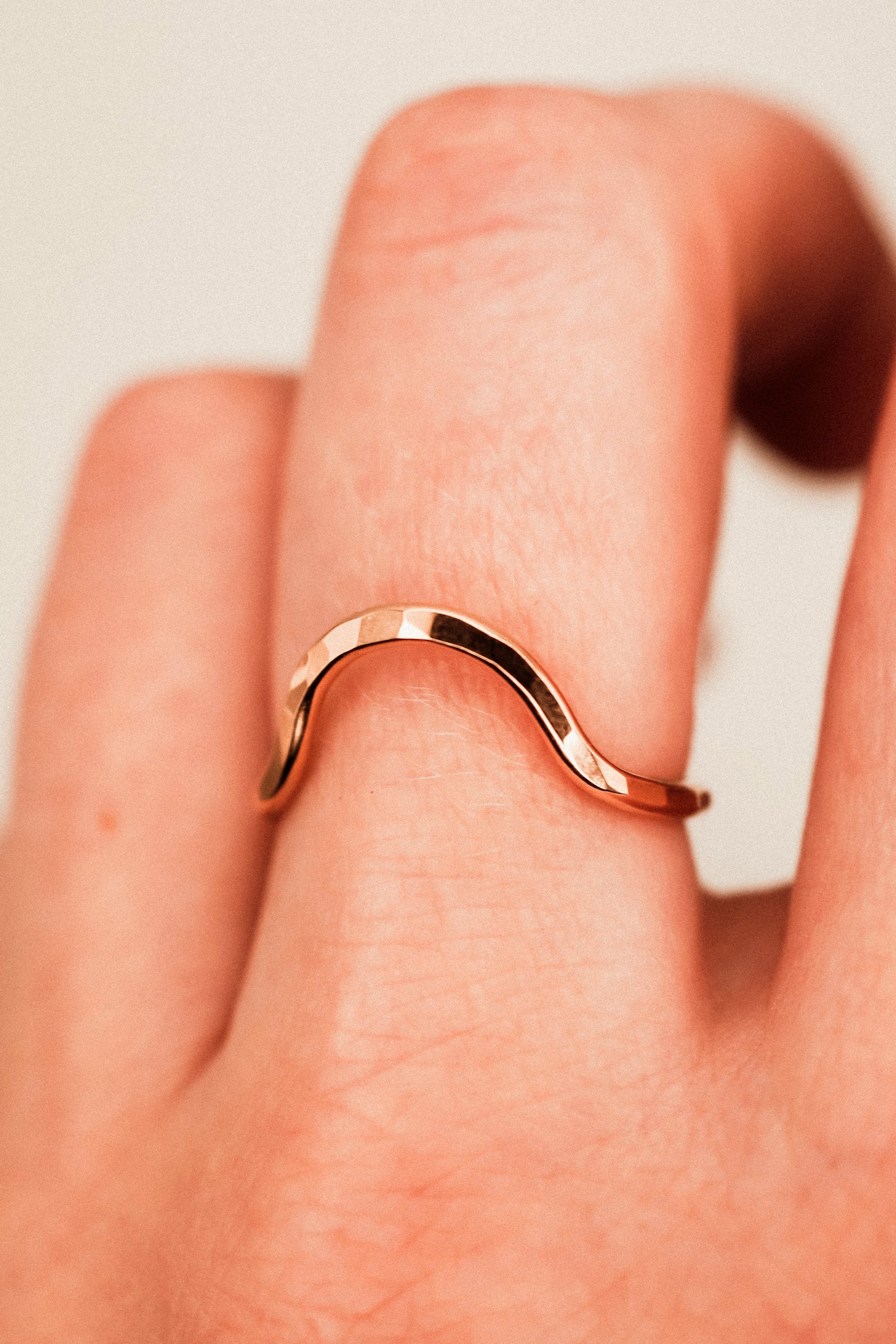 Arc Ring, 14K Rose Gold Fill