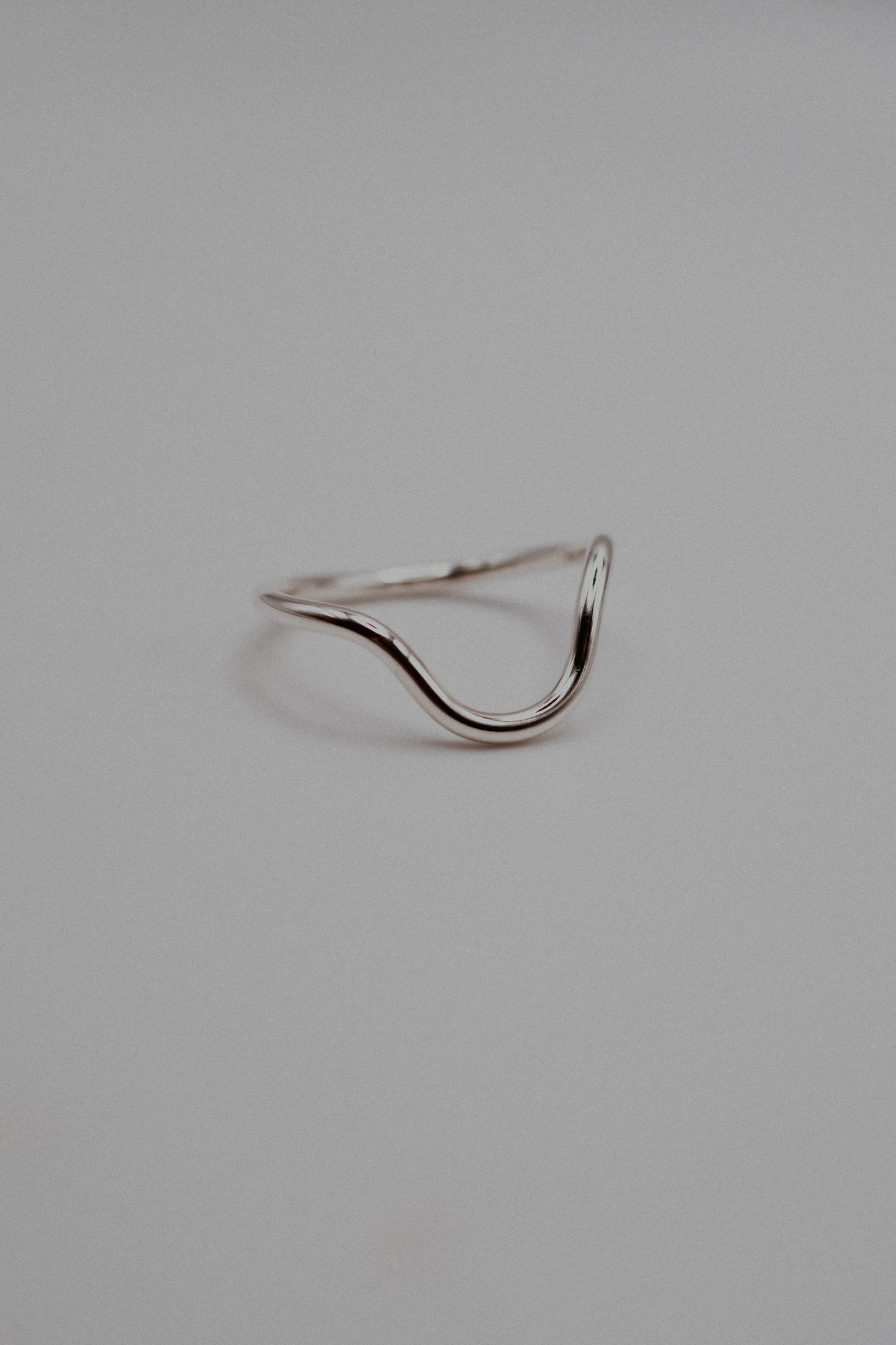 Arc Ring, Sterling Silver