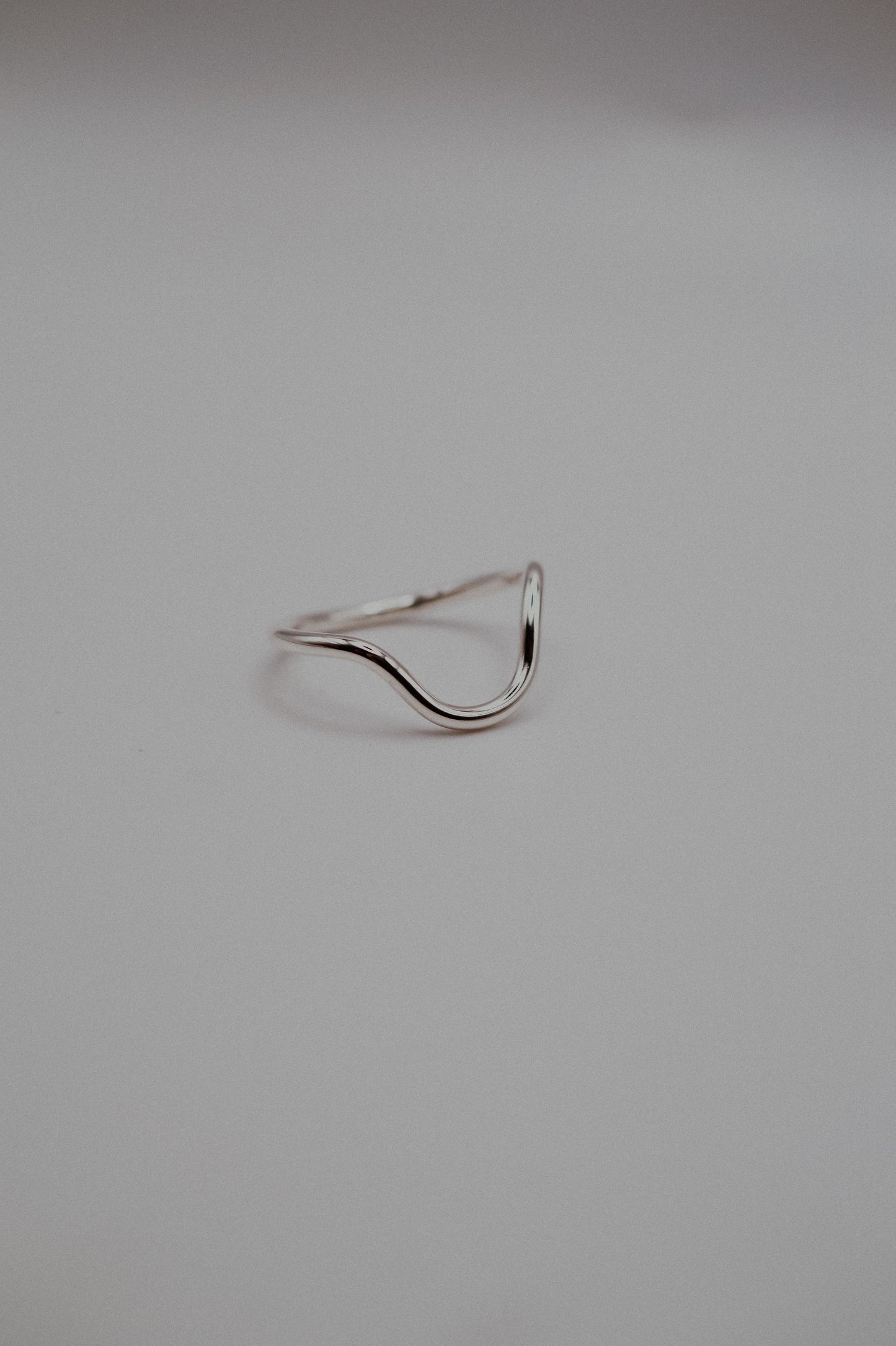 Arc Ring, Sterling Silver