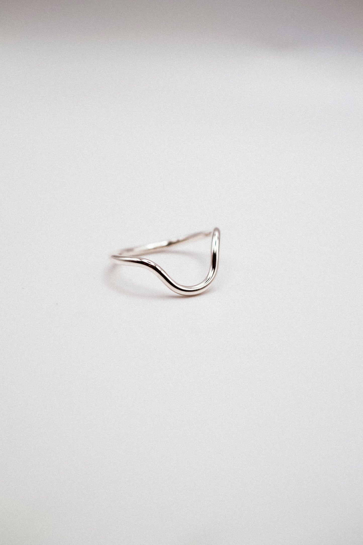 Arc Ring, Sterling Silver