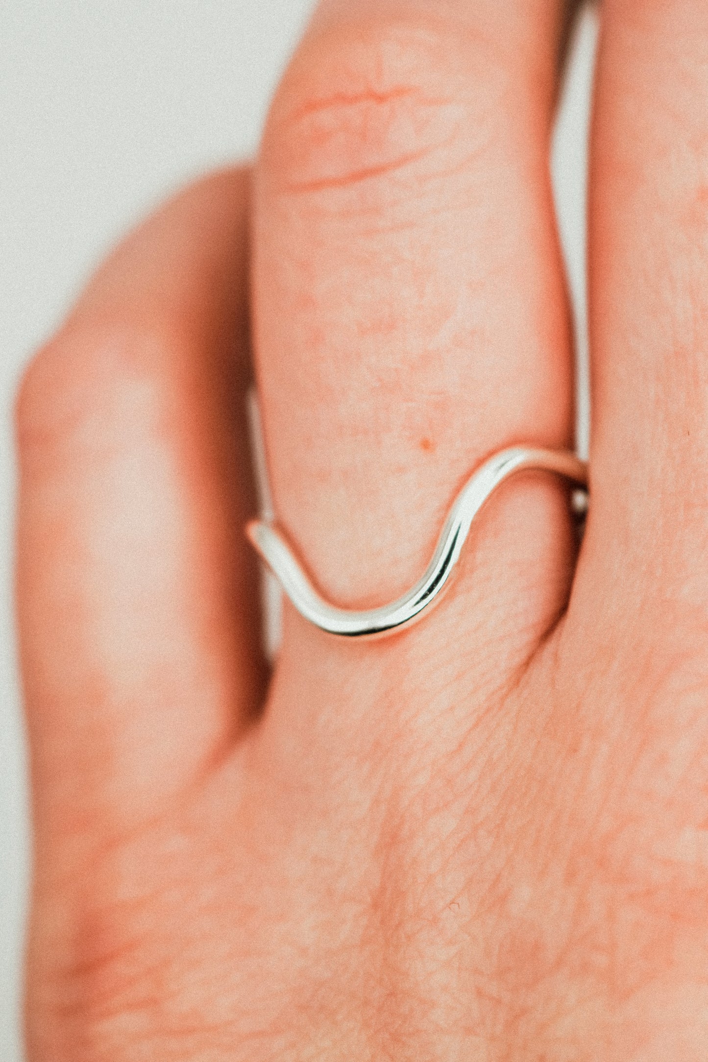 Arc Ring, Sterling Silver
