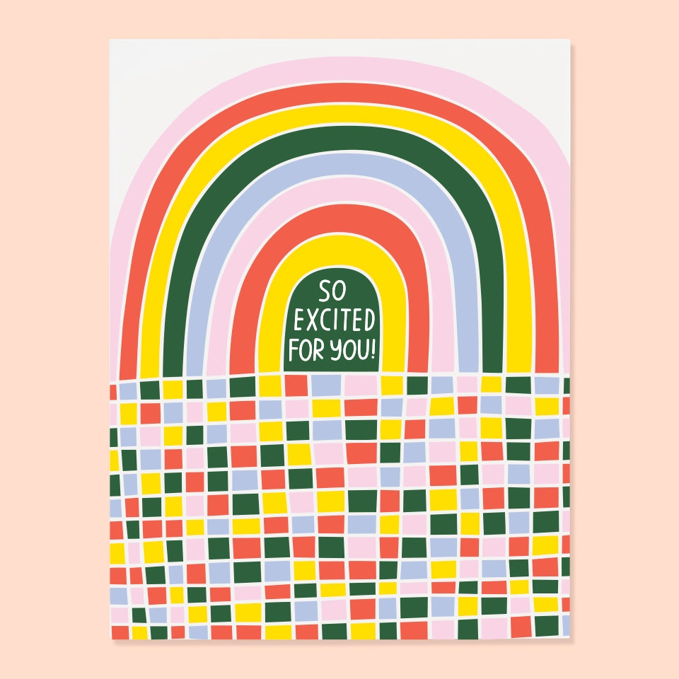 So Excited For You Greeting Card
