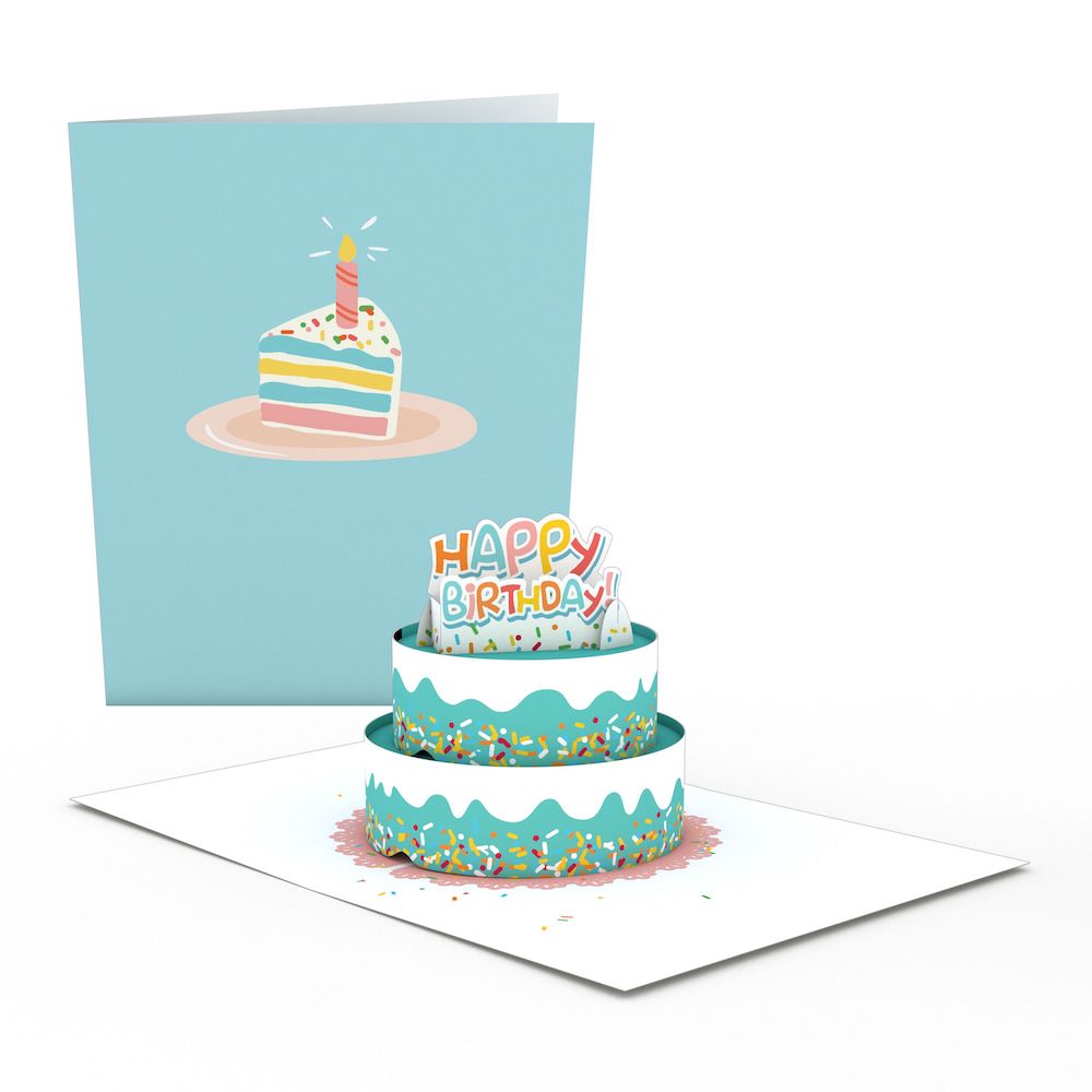 Birthday Cake Pop Up Card
