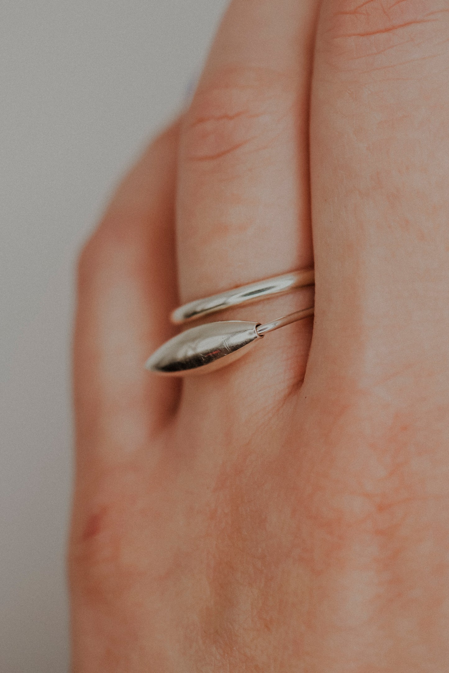 Baguette Spinner Ring Set of 2, Sterling Silver