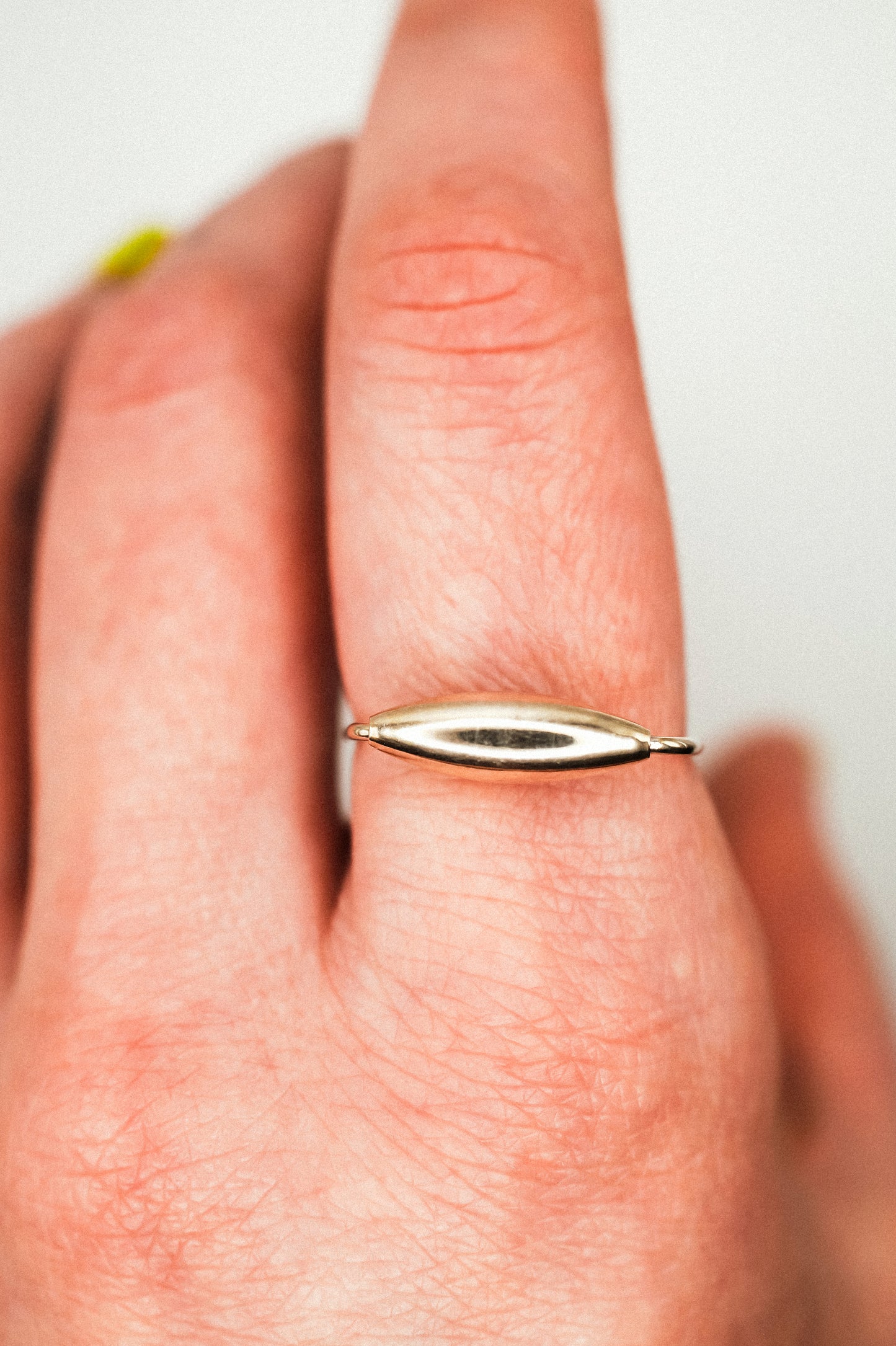 Baguette Spinner Ring, Sterling Silver