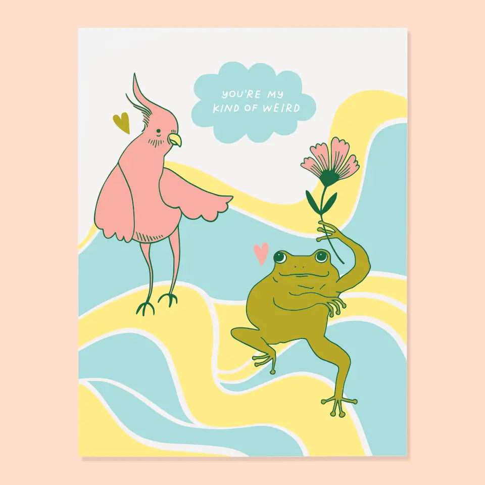 My Kind Of Weird Greeting Card