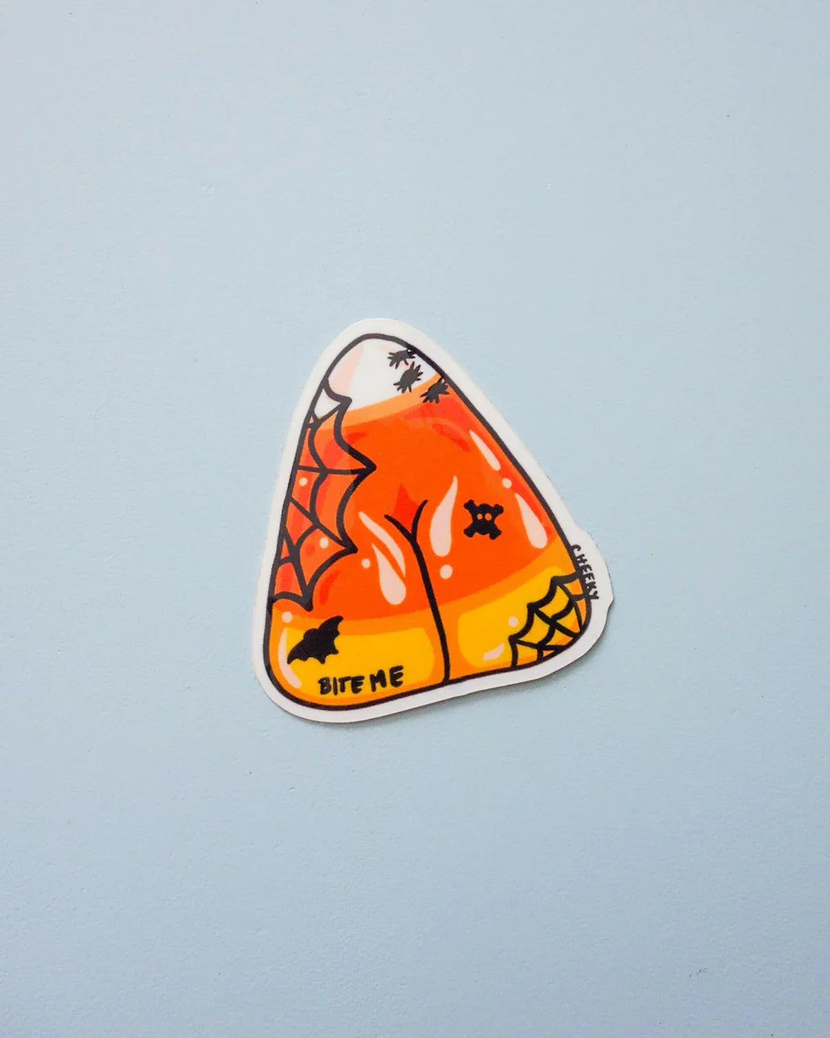 Candy Corn Vinyl Sticker