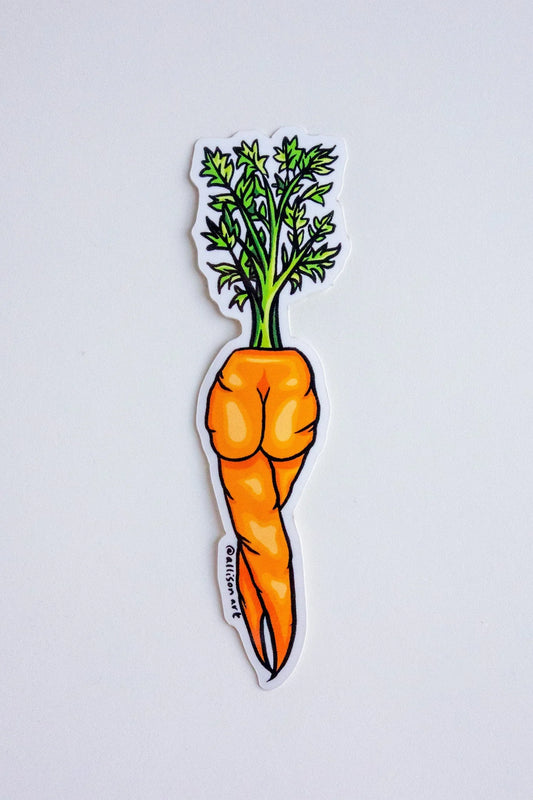 Carrot Vinyl Sticker
