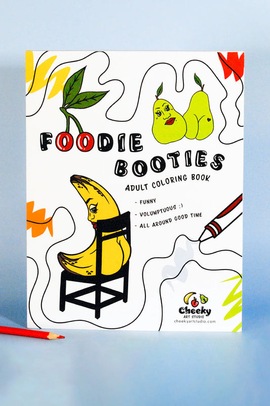 Foodie Booties Coloring Book