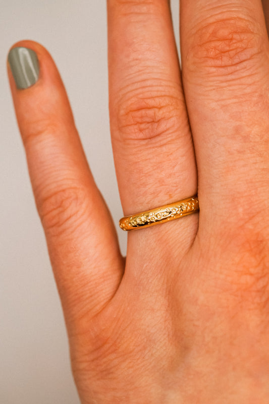 Chunky Band, 14K Gold Fill