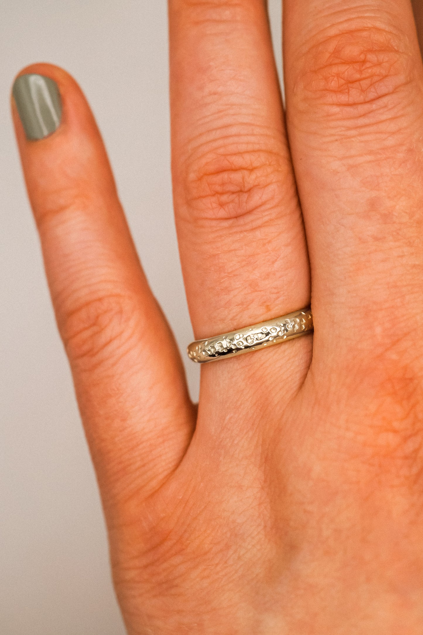 Chunky Band, Sterling Silver