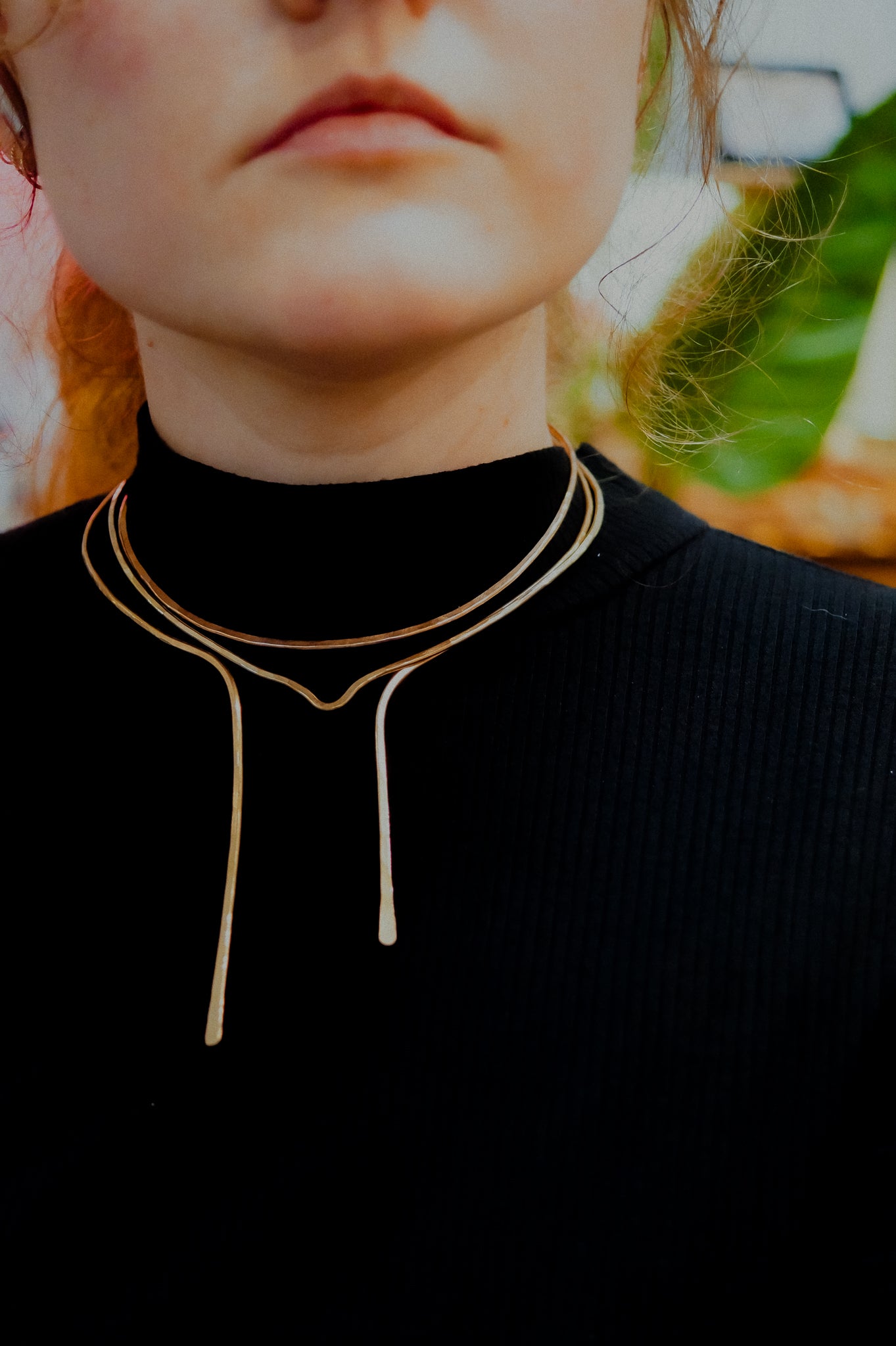 Sunburst Collar Necklace, Gold Fill, Rose Gold Fill, or Sterling Silver