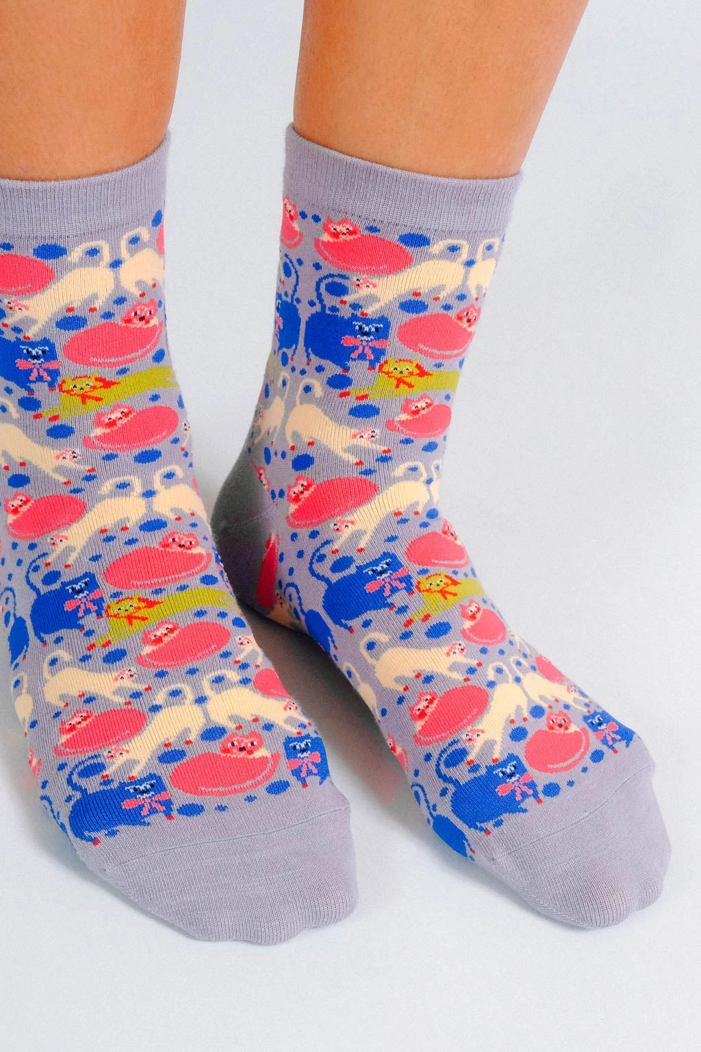 Cats Ankle Socks by Mür by Ayca