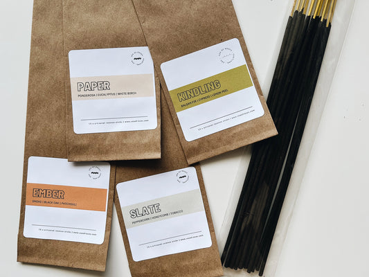 Artisanal Charcoal Incense Sticks