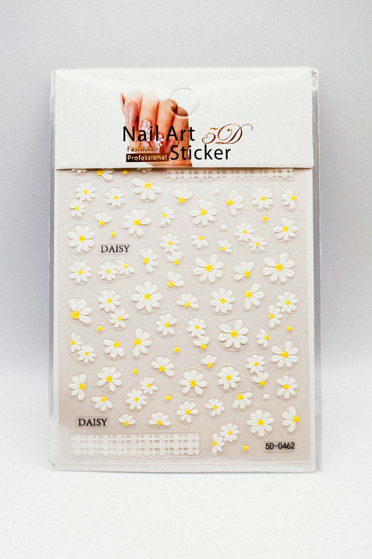Daisy Nail Decals