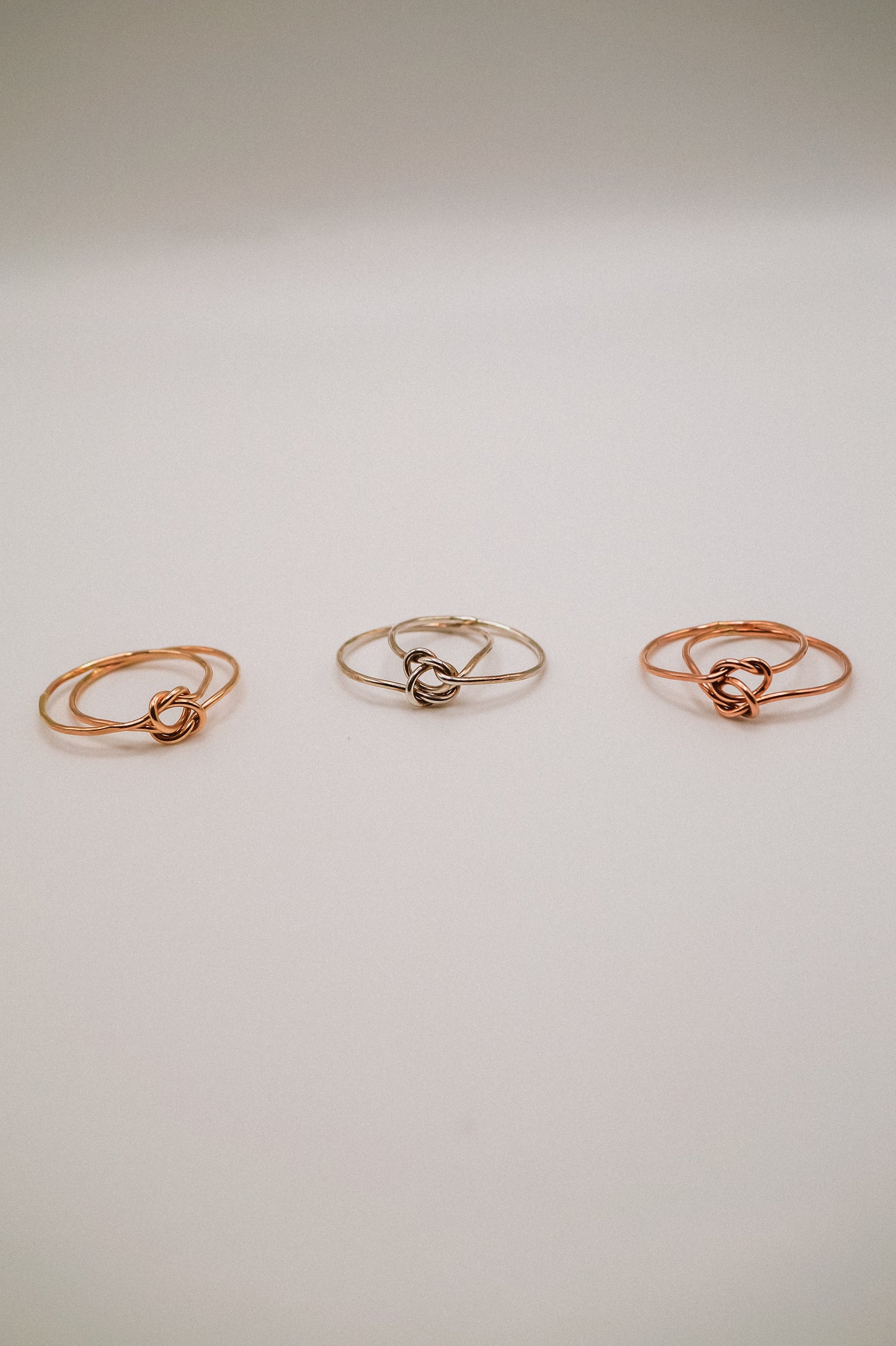Double Knot Ring, Sterling Silver