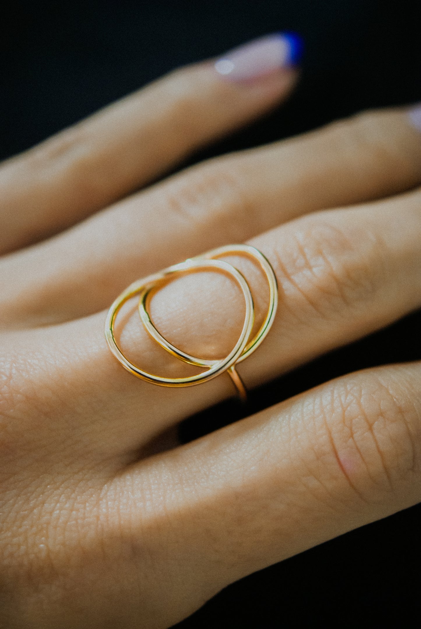 Eclipse Ring, 14K Gold Fill