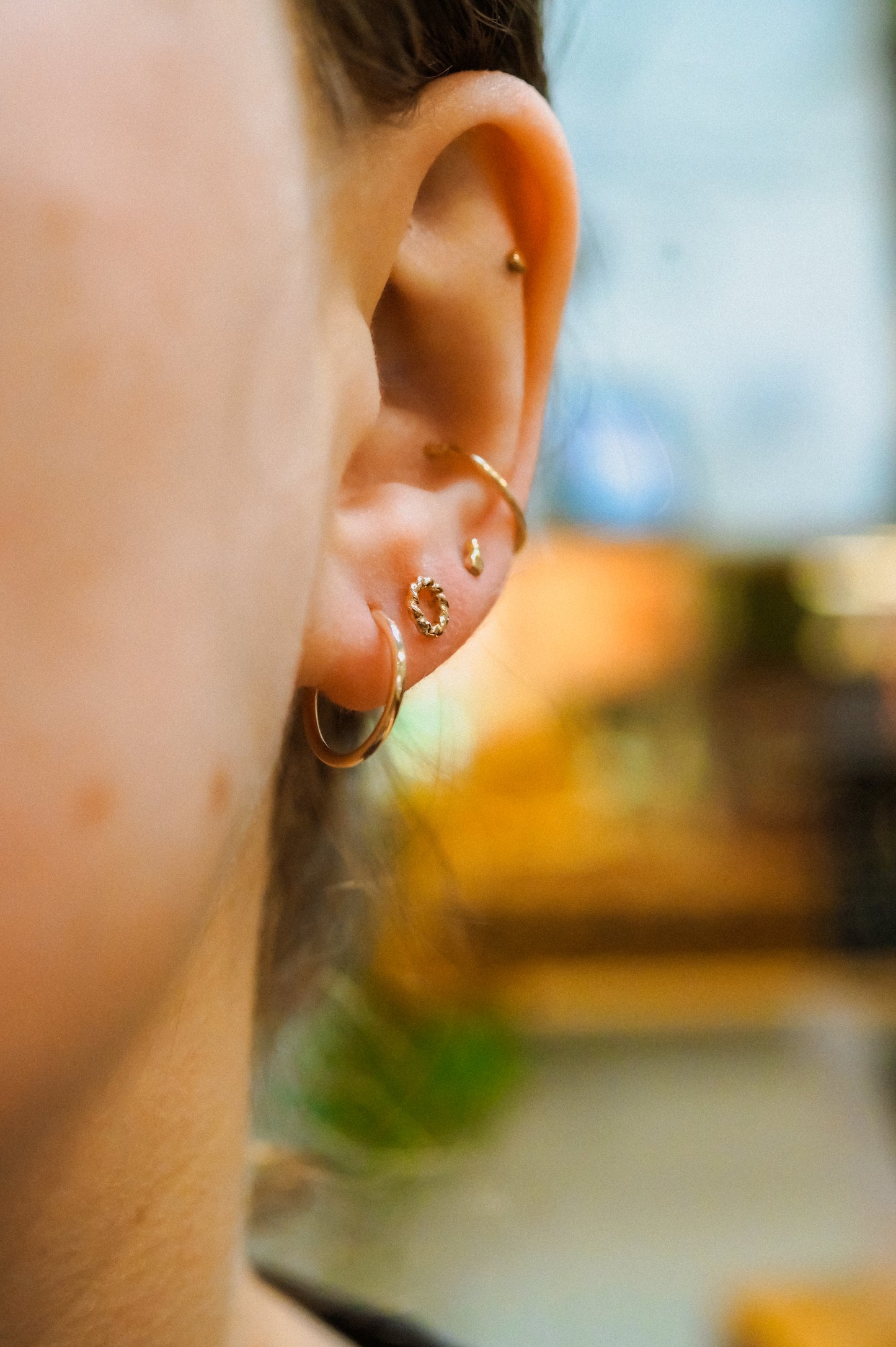 Endless Hoop Earring in 14K Gold Fill