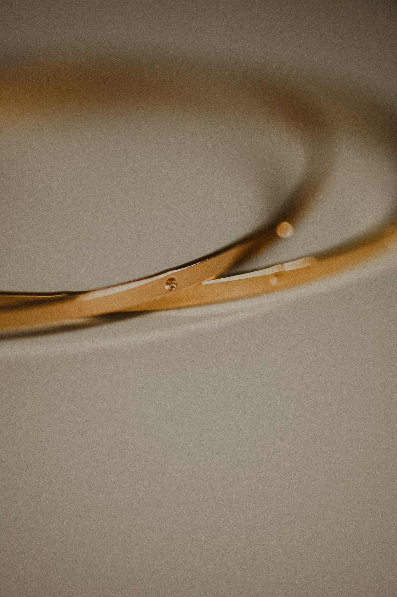 Dot Bangle Bracelet, Gold Fill, Rose Gold Fill or Sterling Silver