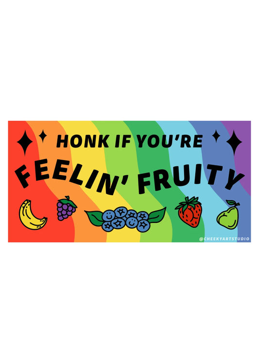 Feeling Fruity Bumper Sticker