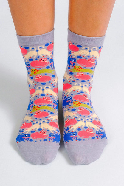 Cats Ankle Socks by Mür by Ayca