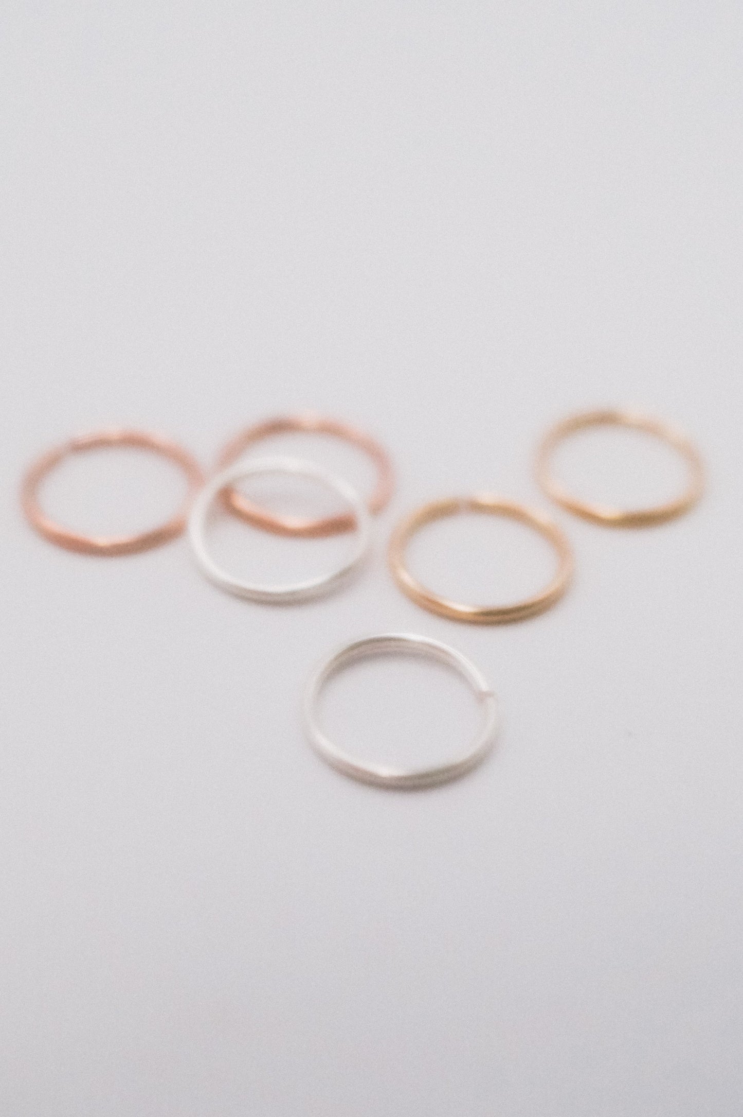 Huggie Hoop Earring in 14K Rose Gold Fill