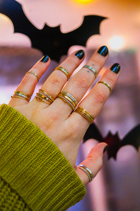 GRAB BAG - 3, 5 or 8 Stacking Rings