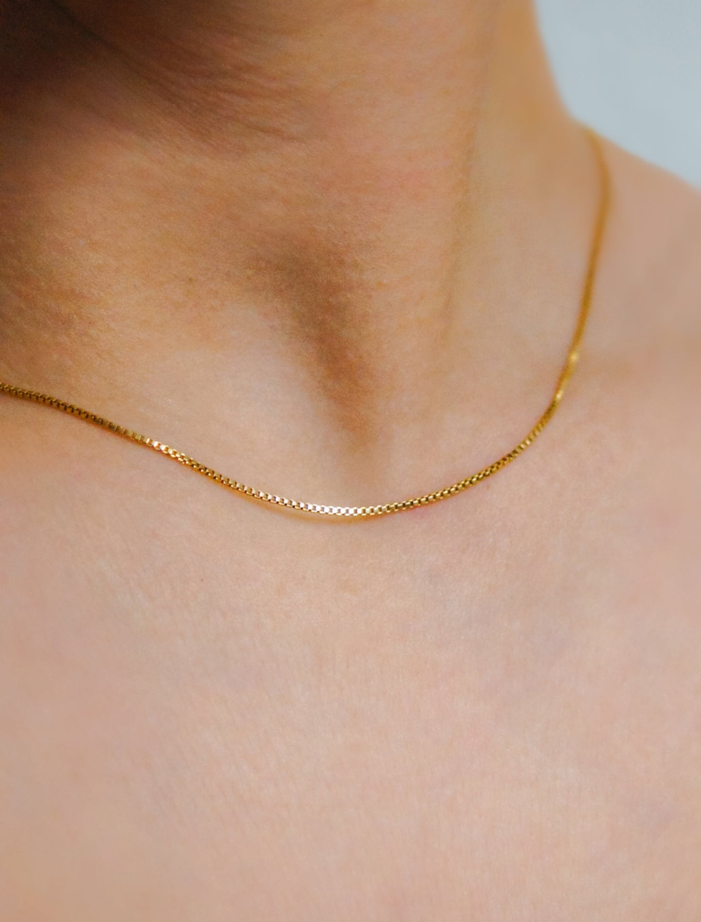 Box Chain Choker