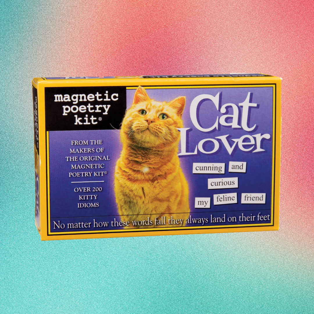 Cat Lover Magnet Poetry Kit