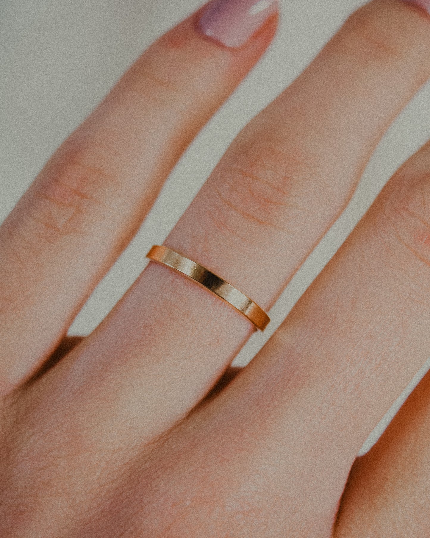 Mirror Band, 14K Gold Fill