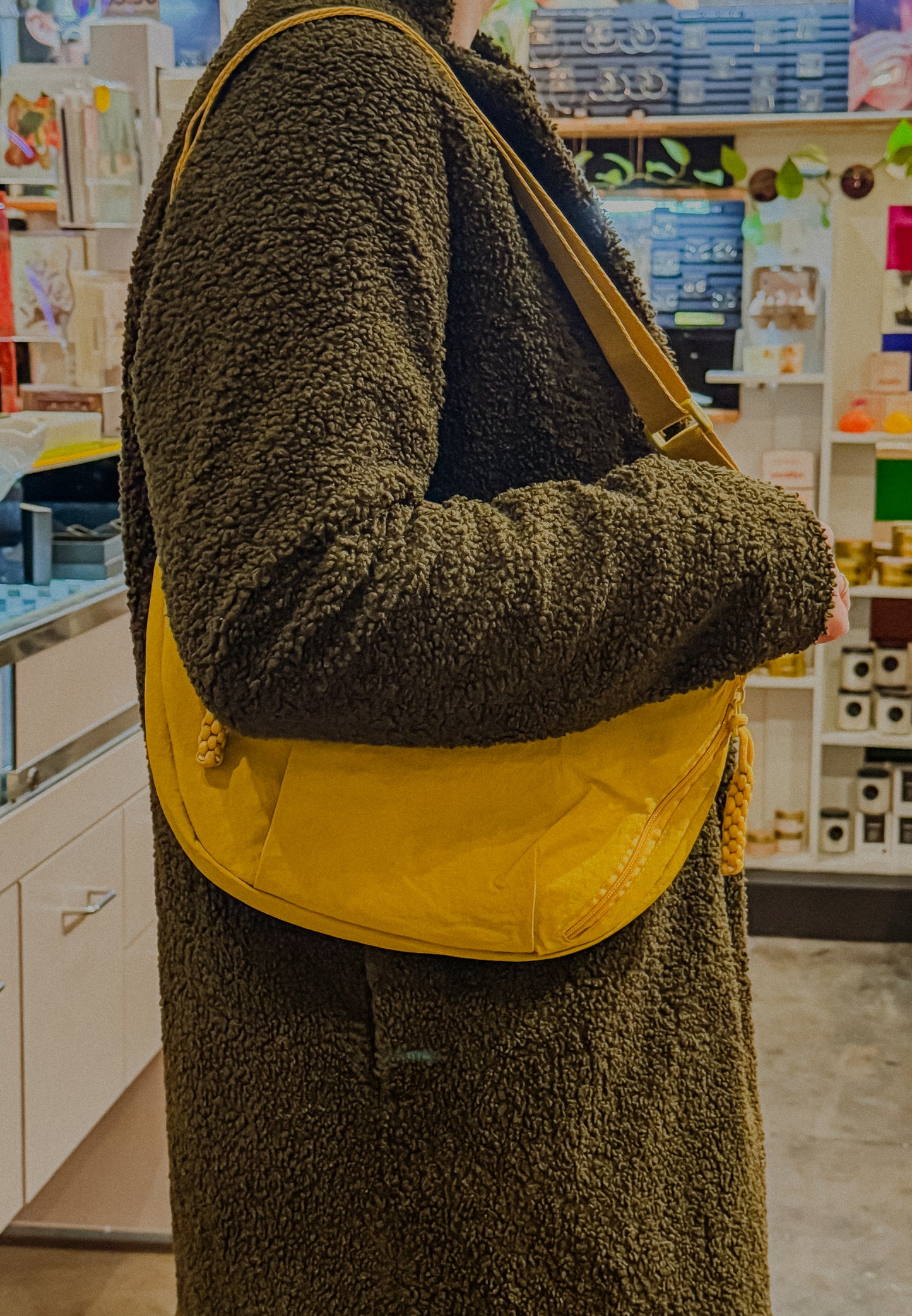 Mustard Crossbody Bag