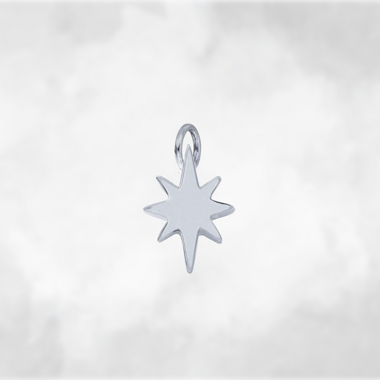 Sparkle Charm, Sterling Silver