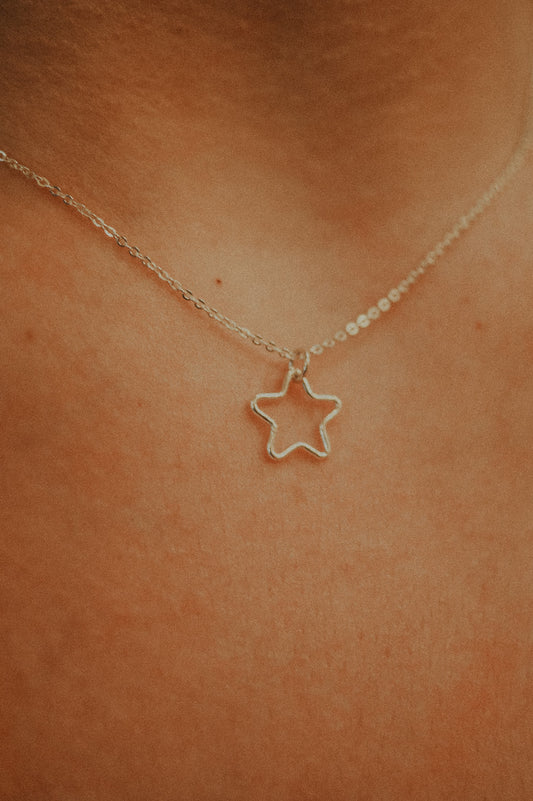 Open Star Charm