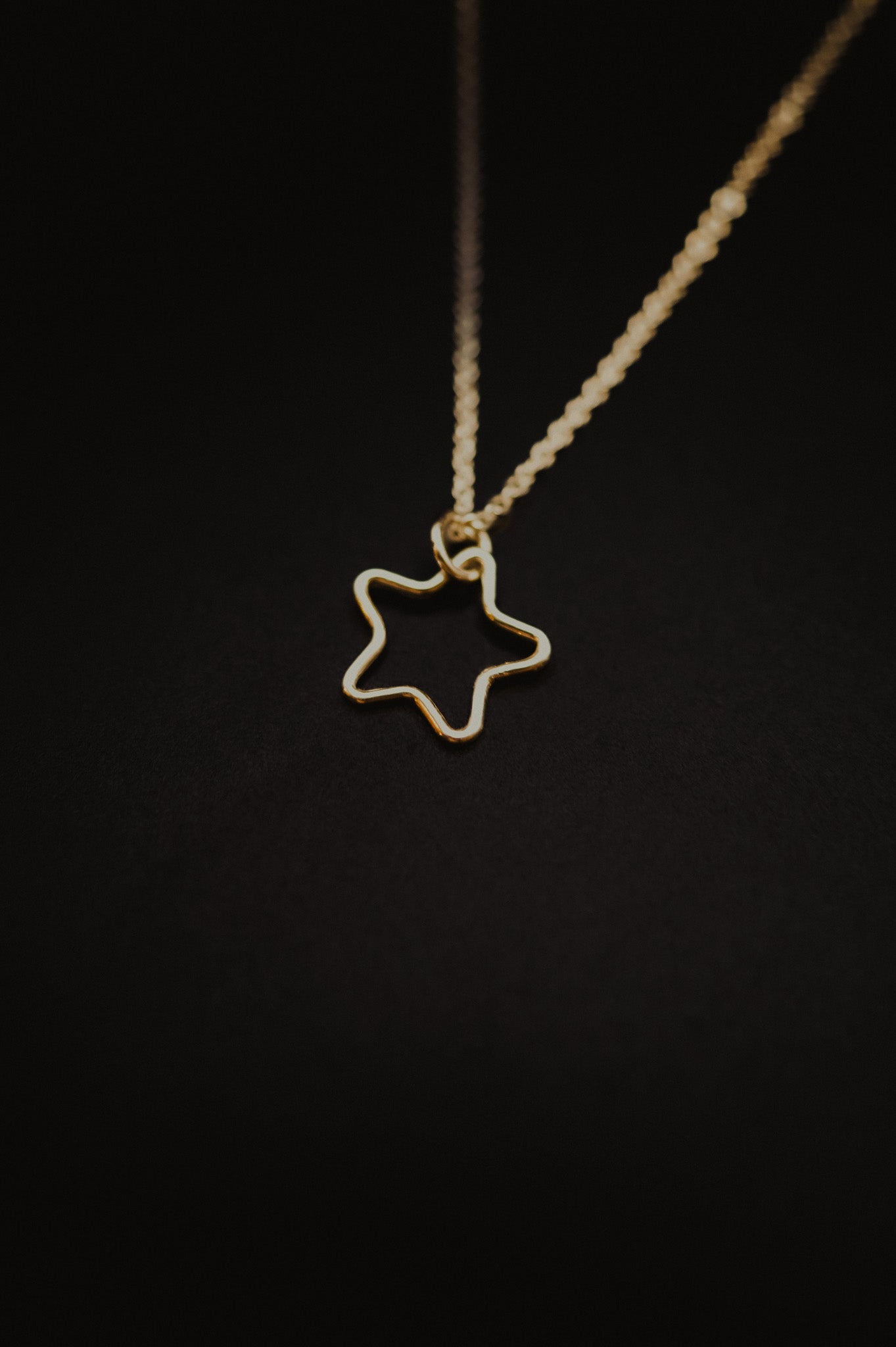 Open Star Pendant Charm