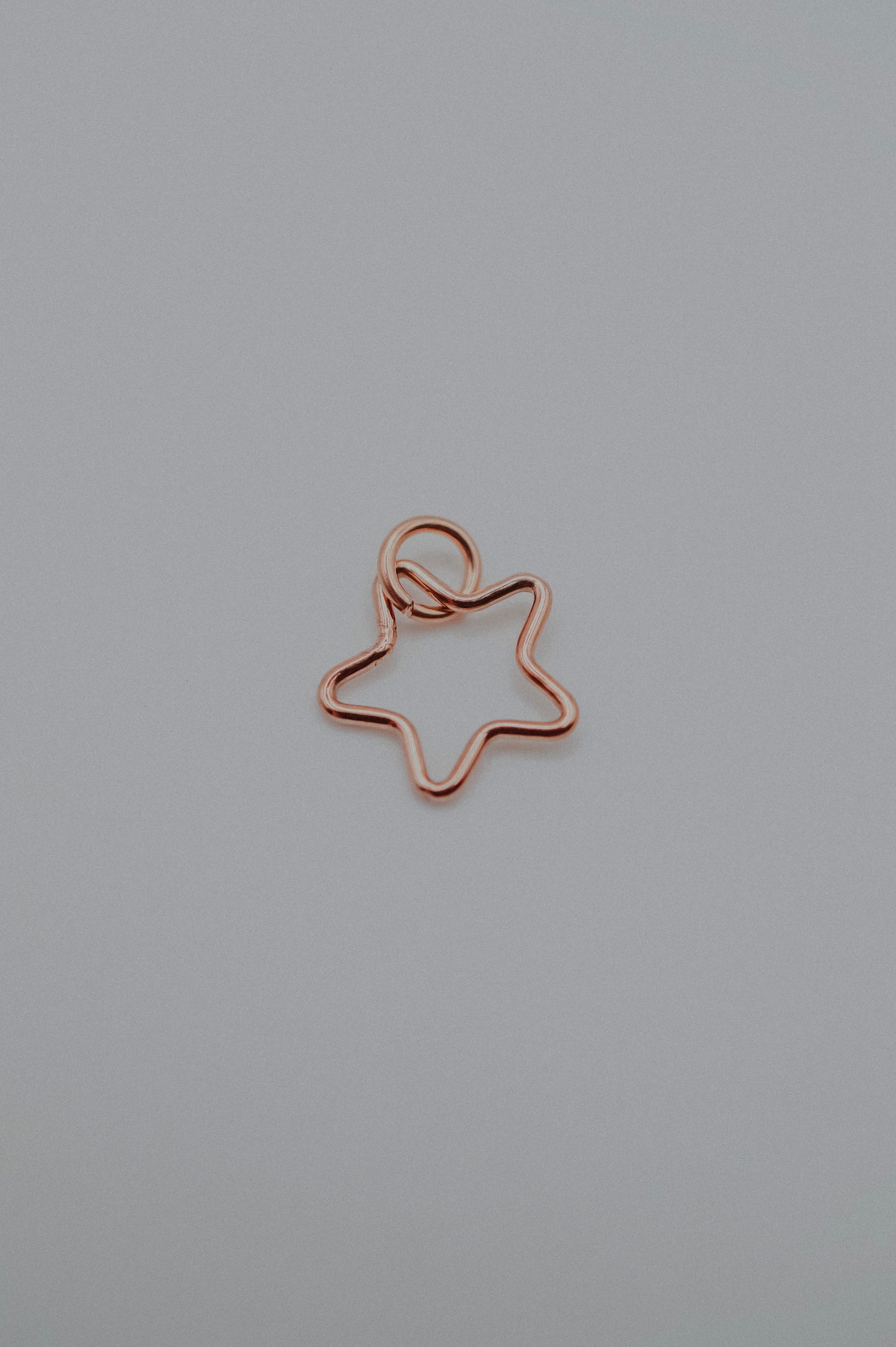 Open Star Charm