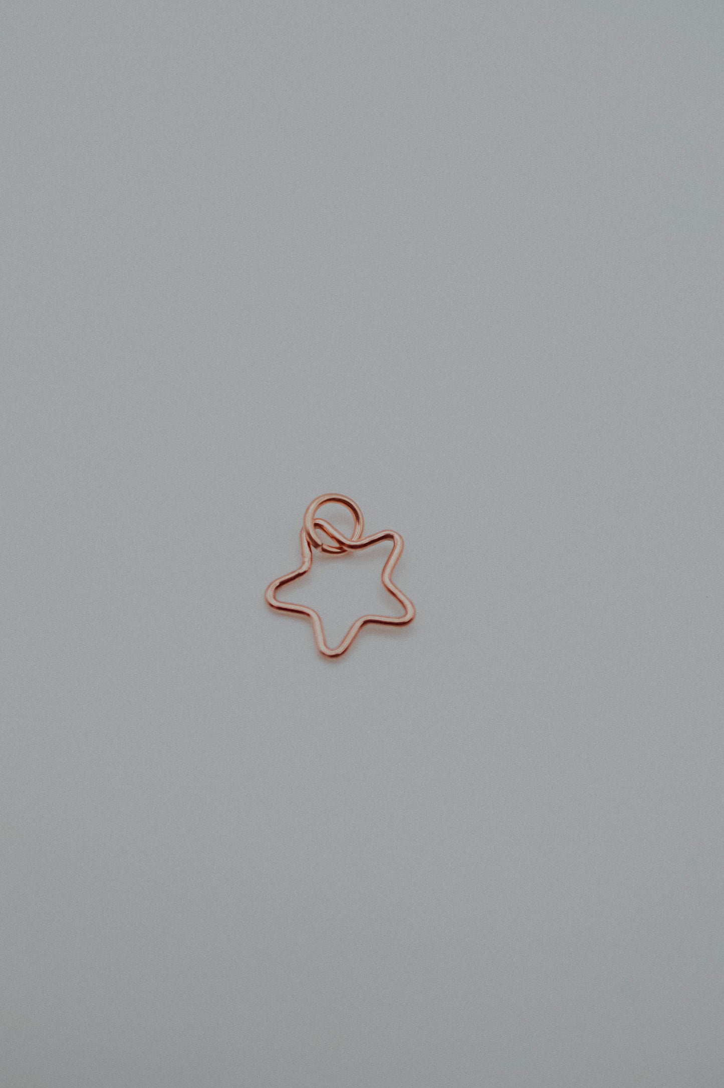 Open Star Charm