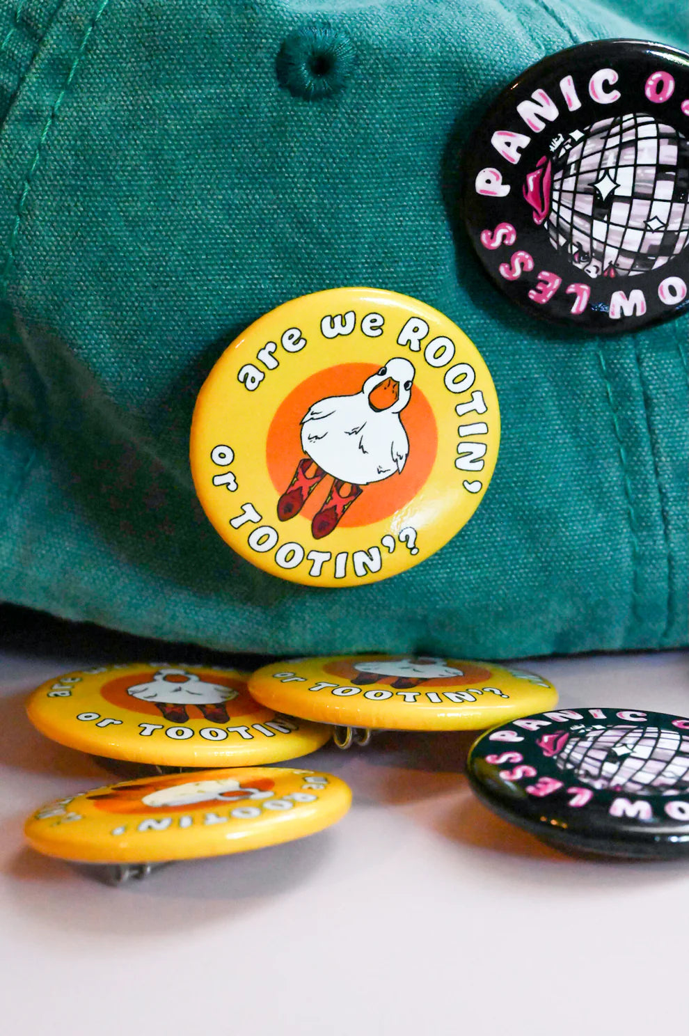 Cheeky Pin Buttons