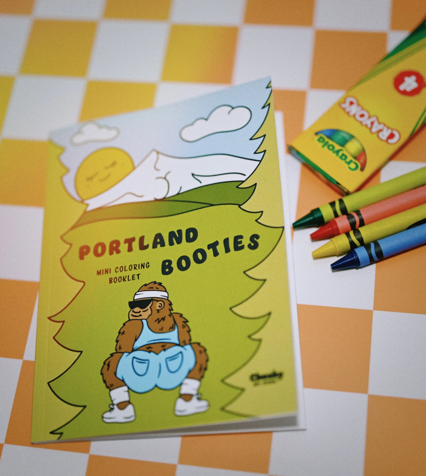 Portland Booties Coloring Book