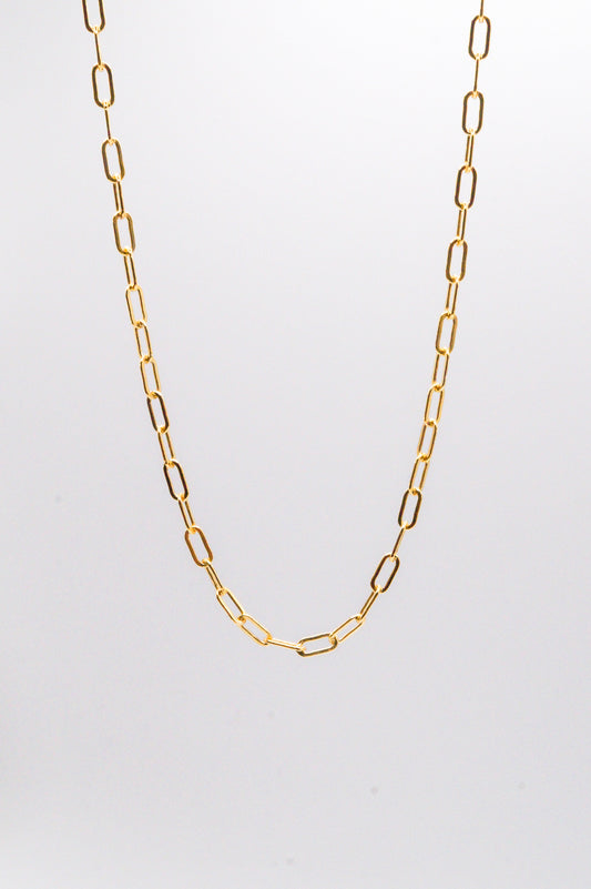 Rectangle Chain Necklace