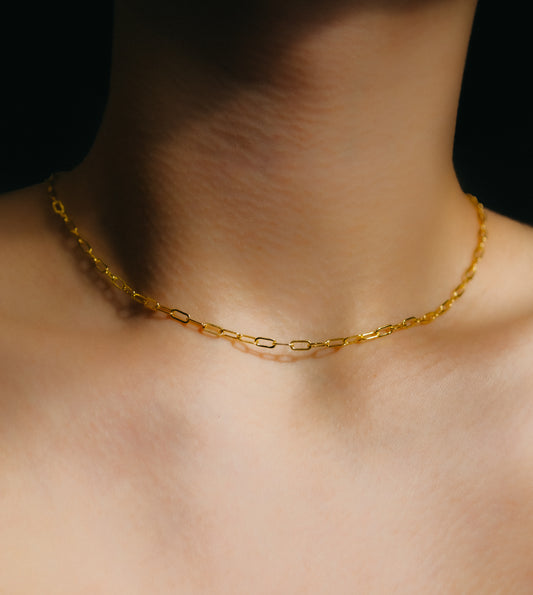 Rectangle Chain Necklace
