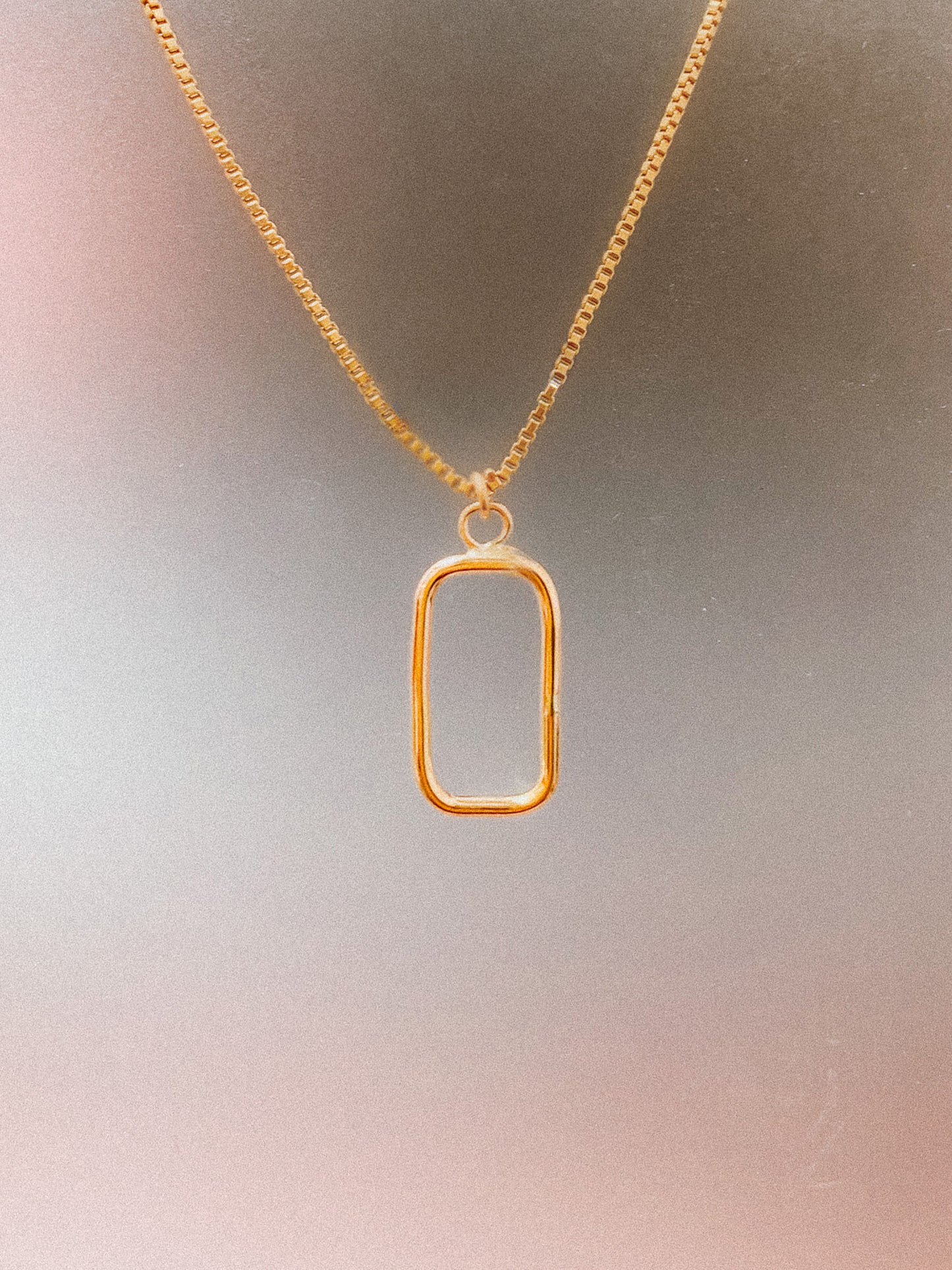 Rectangle Pendant Charm