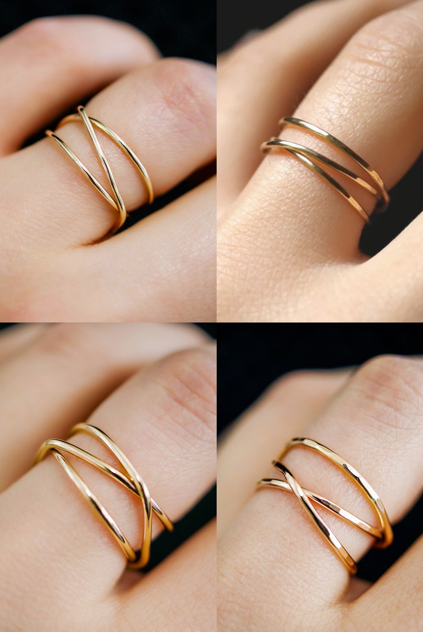 Wraparound Ring, 14K Gold Fill